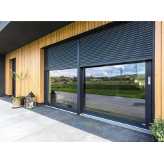 Захисні ролети Gant - профіль 55-й, розмір 2950х2050 мм., колір Антрацит RAL 7016. Автоматичне управління. Київ