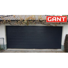 Секционные гаражные ворота Gant Plus размер 2400х2030 мм. (Широкая линия – покраска) Торсион Надворная