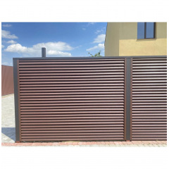 Паркан Твінго класичне (Темно-коричневий) Бердичів