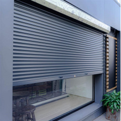 Захисні ролети Gant - профіль 39-й, розмір 1000x1000 мм., колір Антрацит RAL 7016. Ручне управління. Київ