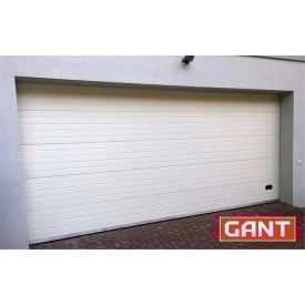Cекційні Секційні гаражні ворота Gant Plus розмір 2400 х 2030 мм. (Доска - покраска) Пружини розтягу