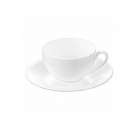 Чашка для кави 120 мл Wilmax зі блюдцем 993188 / AB WL