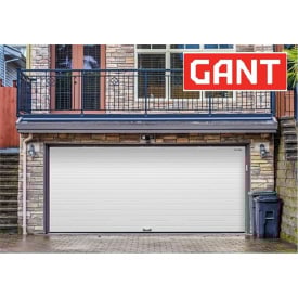 Cекційні Секційні гаражні ворота Gant Plus розмір 2400 х 2030 мм. (Доска - покраска) Торсіон