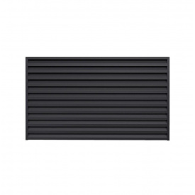 Паркан Жалюзі Ромб (Чорний)
