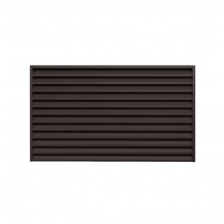 Паркан Жалюзі стандарт (Темно-коричневий)