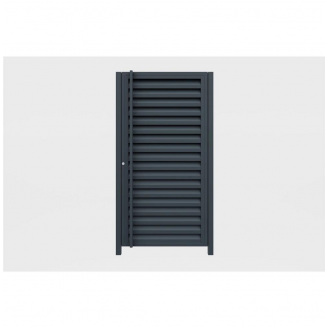 Хвіртка Жалюзі Ромб (Антрацит)