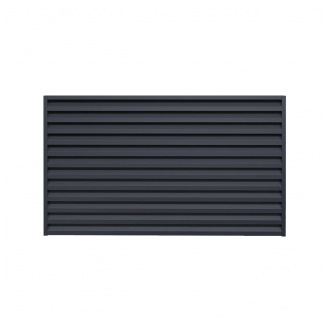 Паркан Жалюзі Ромб (Антрацит)