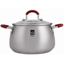 Каструля IQ Be Royal 24 см 5.2 л Сріблястий (7046697)
