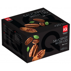 Каструля IQ Be Smart 3.1 л 20 см Сріблястий (7062891) Ковель