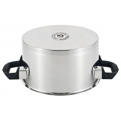 Каструля IQ Be Traditional 4.3 л 22 см Сріблястий (6977604) Молочанськ