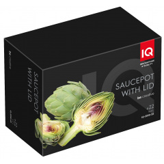 Каструля IQ Be Creative 4.6 л 22 см Сріблястий (6998863) Дніпрорудне