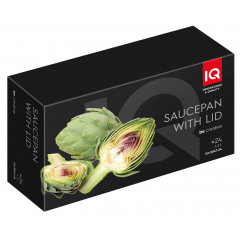 Ковш IQ Be Creative 1.3 л 16 см Черный (6996315) Миргород