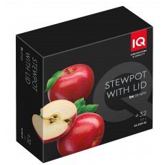 Сотейник IQ Be Simple 5.6 л 32 см Черный (6996314) Новое