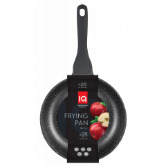 Сковорода IQ Be Simple 28 см Чорний (6964850) Васильків
