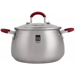 Каструля IQ Be Royal 24 см 5.2 л Сріблястий (7046697) Молочанськ
