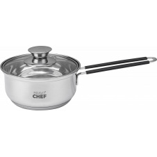 Ковш BRAVO CHEF Safran 1.0 л 14 см Серебристый (6990950)