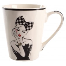 Чашка Limited Edition Madam B 300 мл Белый (7007017)