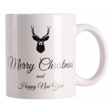 Чашка Limited Edition NY Antler Black 320 мл Белый (7133574)