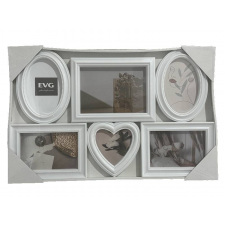 Мультирамка EVG INNO ZB-6-3250 Collage 6 52х26х35 см White (6992360)