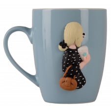 Чашка Limited Edition Dream Girl 340 мл Серый (7136738)