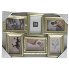 Мультирамка EVG INNO ZB-6-3753-1 Collage 6 38.5x54.5x20 см Золотистый (6992413)