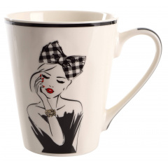 Чашка Limited Edition Madam B 300 мл Білий (7007017) Суми