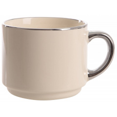 Набір чашок на підставці Limited Edition Silver 300 мл 4 шт Різнокольоровий (7019858) Жмеринка