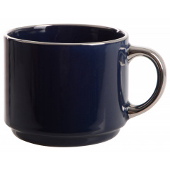 Набір чашок на підставці Limited Edition Silver 300 мл 4 шт Різнокольоровий (7019858) Жмеринка