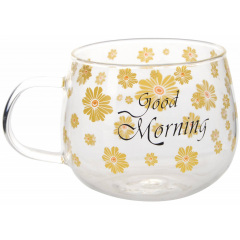 Чашка Viva GM Blossom 380 мл Прозрачный (7076383) Геническ