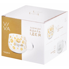 Чашка Led GM 380 мл Прозрачный (6990764) Киев