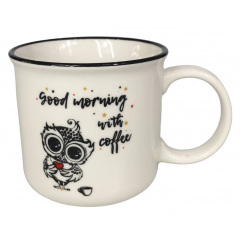 Чашка Limited Edition Owlet A 380 мл Белый (7136700) Кропива