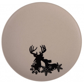 Тарелка обеденная Limited Edition NY Noble 26 см Бежевый (7133570)