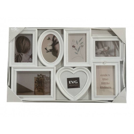Мультирамка EVG INNO ZB-7-3455 Collage 7 36x22x57 см White (6992357)