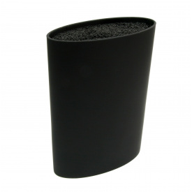 Колода для ножей Vincent Черная 11 х 7.1 х 22.3 см (VC-6199 Black)