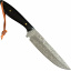 Нож туристический Gorillas BBQ 4615 21 см Черный (KN1035) Вышгород
