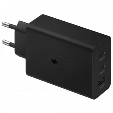 Мережевий З/П 65W Power Adapter Trio (w/o Cable) Black (EP-T6530NBEGEU) Samsung