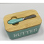 Маслянка керамічна з ножем Butter A-PLUS 0480 21354 Вишгород