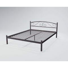 Кровать двухспальная BNB ViolaDesign 140х190 графит Краматорск