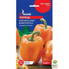 Перец Абрикосовая фаворитка ТМ GL SEEDS 0.25г