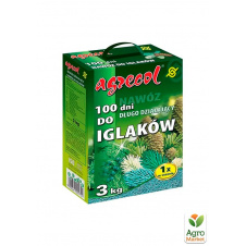 Удобрение длительного действия для хвои (100дней) 15-5-20 ТМ Agrecol 3кг