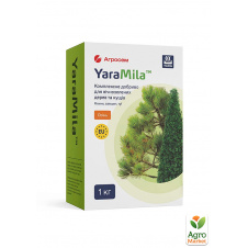 Удобрение для вечнозеленых деревьев и кустов, осень ТМ YaraMila 1кг