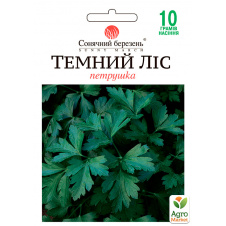 Петрушка листова Темний ліс ТМ Сонячний березень 10г