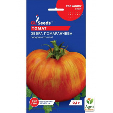 Томат Зебра оранжевая ТМ GL SEEDS 0.1г
