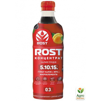 Органо-мінеральне добриво ROST Концентрат 5+10+15 Калійний ТМ Rost 0,3л