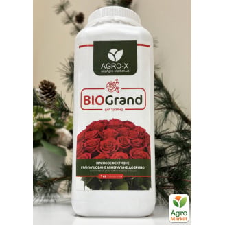 Гранулированное минеральное удобрение BIOGrand Для роз (БИОГранд) ТМ AGRO-X 1кг