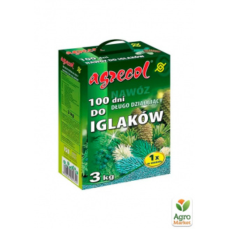 Удобрение длительного действия для хвои (100дней) 15-5-20 ТМ Agrecol 3кг
