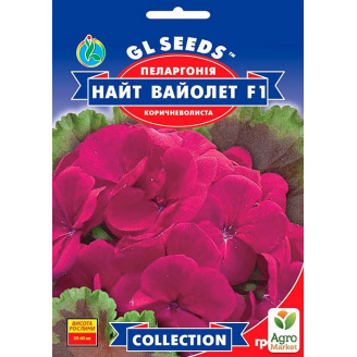 Пеларгония Найт Вайолет F1 ТМ GL SEEDS 5шт