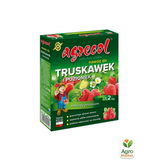 Удобрение для клубники и земляники 15-6-11 ТМ Agrecol 1.2кг