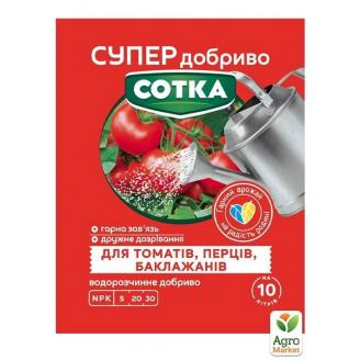 Минеральное удобрение для томата, перца и баклажана СОТКА ТМ Семейный сад 20г