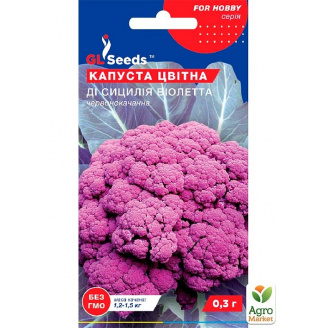 Капуста цвітна Ді сицилія віолетта ТМ GL SEEDS 0.3г
